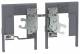 Hager HXW165H Link interlock kit 3Polig x630/P630