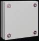 Rittal KX 1516000 Klemmenkasten Stahlbl. BHT:200x200x80mm ohne Mpl mit Deckel ohne Fl.