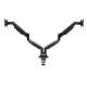 Kensington monitor arm 2TFT, black one-touch