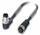 U.I. Lapp 22260234 Lapp AB-C3-M12MS-0.6PUR-M12FS S/A cable plug right./socket right. 