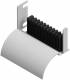 ZVK EasyLan LVZ00019 cable guide 1HE left Radius: 30mm Depth: 86.5mm with strain relief