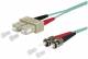 BTR 151J1EOAO50E OpDAT Patchkabel OM3 SC-D/2xST MM 5m aqua I-V(ZN)H 50/125