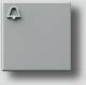 Siedle TM 611-04 SM Klingeltaste Glockensymbol Silber 029086