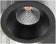 SG Leuchten 903223 SG SGLI JUNISTAR Soft IsoSafe DimToWarm schwarz 6W Treiber EB Downl.
