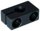 Di-Soric 200802 KB 8 Klemmbock Quader 15x10x25 mm für Sensoren D 8 mm