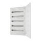 Eaton 240735 BF-O-5/120-A Ap Flachverteiler komplett weiß 24TE pro Reihe 5 Reihen