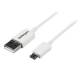 STARTECH.COM 0.5m White Micro USB Cable - A to Micro B