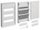 HAGER VA36APZ mounted distributors IP30, 3-row with door