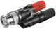 Goobay 11401 Audio adapter with gold contacts - BNC plug> 2 x 4 mm banana jack