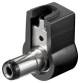 Goobay 11629 DC plug angled version - bore 2.1 x 5.5mm