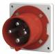 Mennekes 1982 63A4P 6H400V Anbaustecker TA IP44