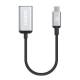 Manhattan 153706 4K@60Hz USB 3.2 Typ C auf HDMI-Adapter 15 cm Kabel