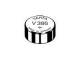 Varta 48015 Knopfzelle SR43 (V386) - Silberoxid-Zink Batterie, 1,5 V