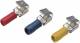 Cimco 180282 Flachsteckhülse 2,5qmm 180,282, 6.3mm blue with branch and PVC insulation