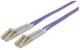 Intellinet 750899 LWL Kabel LC/LC OM4 5m violett 50/125 µm Duplex Multimode