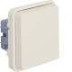 Hager WNA160B socket outlet insert SCHUKO with hinged cover and enhanced shock protection W.1