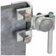 Dehn + Soehne 372140 DEHN terminal vertically St / tZn, for profiles 18-35mm with clamp