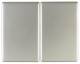 Berker 14357004 double-rocker 1435 70 04, stainless steel