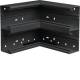 Hager BR652104D9011 Inneneck Grundprofil PVC zu BR 68x210 OT2x80 mm graphitschwarz