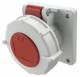 Mennekes 1709 16A3P 9H400V Anbaudose TwinCONTACT IP67