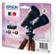 Tintenpatrone Epson 502 4er-Pack schwarz + Farbe T02V6