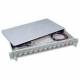 LWL-Patchpanel Spleisbox,48,3 cm ( 19 Zoll ), 12xLC-Duplex, 50/125um, OM4, ausziehbar
