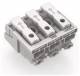 WAGO 294-4003 mains connection terminal without PE contact without locking feet without imprint. 3p ws
