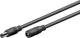 Goobay DC-Verlängerungskabel, 1,5 m, schwarz, mit Hohlstecker 5,5 x 2,1 mm