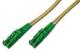 Equip 255129 Patchkabel E2000/APC–E2000/APC 0,50 m SM Duplex OS2 gelb
