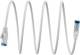 Goobay Ultraflexibles CAT 6 A Patchkabel S/FTP (PiMF), weiß, Kupferleiter (CU), halogenfreier TPE-Kabelmantel (LSZH)