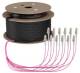 LWL-Kabel, Trunkkabel U-DQ(ZN)BH 12G 50/125, LC/LC OM4 50m