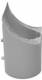 Siteco 5XA59000XM1 Mastflansch D=76 Alu lack DB702S