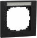 Merten MEG4011-3603 M-Pure frame 1-fold with label holder, matt black