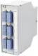 BTR 15024A0E206-E Metz OpDAT REGpro VIK 6xSC-D (blau) OS2 grau RAL 7035