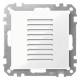 Merten MEG6221-0325 room thermostat, f.Objektbereich aktivwhite glossy Sys.M