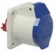 Walther-Werke 410306 Walther Anbaudose gerade 16A 3P 230V 6h IP44 Flansch 62x62mm