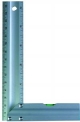 MIB Messzeuge 03047005 Schreinerwinkel mit Wasserwaage 150x40x3mm, aus Alu, mm/inch Typ S287
