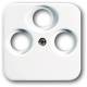 Busch Jaeger 2CKA001724A1754 1743-03-214 Busch-Jaeger central disc, radio / TV / SAT alpine white Reflex SI