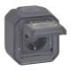 Legrand 069708L Plexo New FRAP Green'Up Schutzkontakt-Steckdose