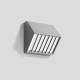 BEGA Gantenbrink 24221A wall light for indoor and outdoor use silver 3000 K 4000 K