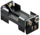 Goobay 11990 4x AAA (Micro) Batteriehalter mit Druckknopf
