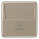 Jung CD590CARDGB-L Hotelcard-Schalter ohne Tasteneinsatz gold-bronze