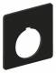 Schneider Electric 9001KN100BP Schneider blank sign size 1 57x57mm black D30mm
