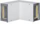 Hager R30519016 Inneneck zu FWK3E E30 100x160 mm verkehrsweiß