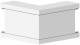 Ggk 12723 BR3-AE 60x110 A = 180mm mitred, alpine white External corner