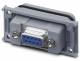 Phoenix Contact 1689695 Phoenix VS-09-A-GC-BU/BU D-SUB-Anbaurahmen