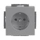 Busch Jaeger 2CKA002011A3798 20EUC-83 socket outlet insert future linear alusilver