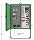 Elektra Tailfingen 183215 ET Distribution cabinet V63N/A/6211-2 all-current sensitive type B 0100-704 