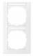 Merten MEG4022-3619 M-Pure frame 2f with label holder lowered pws M-Pure
