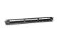 Equip 48,3 cm ( 19 Zoll ) Patchpanel 24xRJ45 Cat6 UTP 1U 250MHz RAL9005